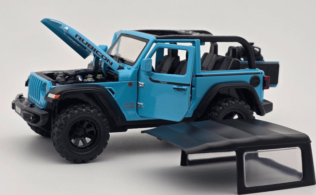 Jeep Wrangler Rubicon 1:24 diecast scale model car