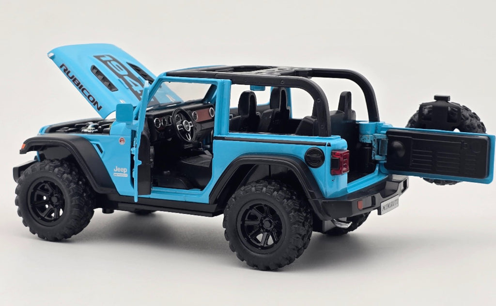 Jeep Wrangler Rubicon 1:24 diecast scale model car