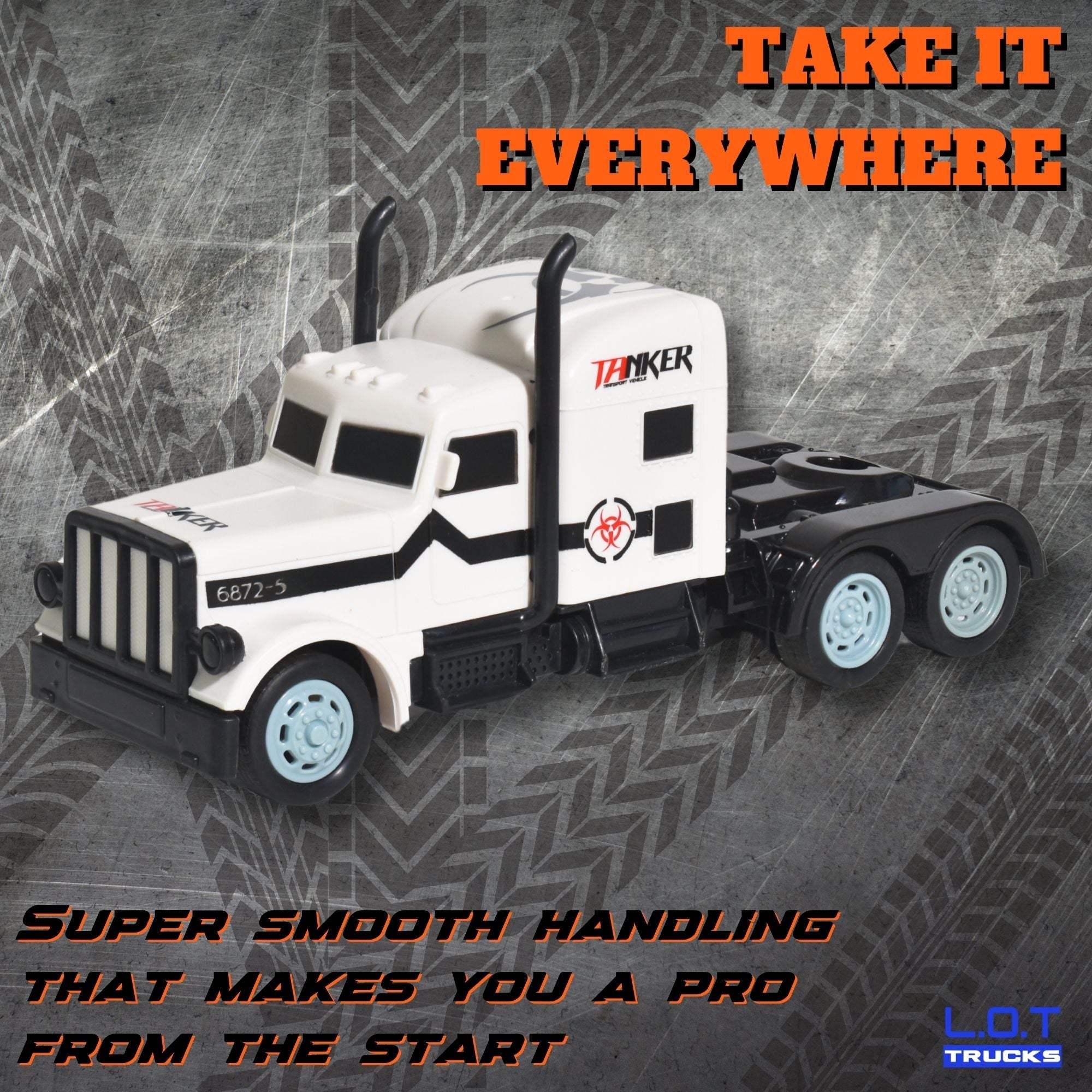Titan - RC Truck with 6x2 Wheel Configuration