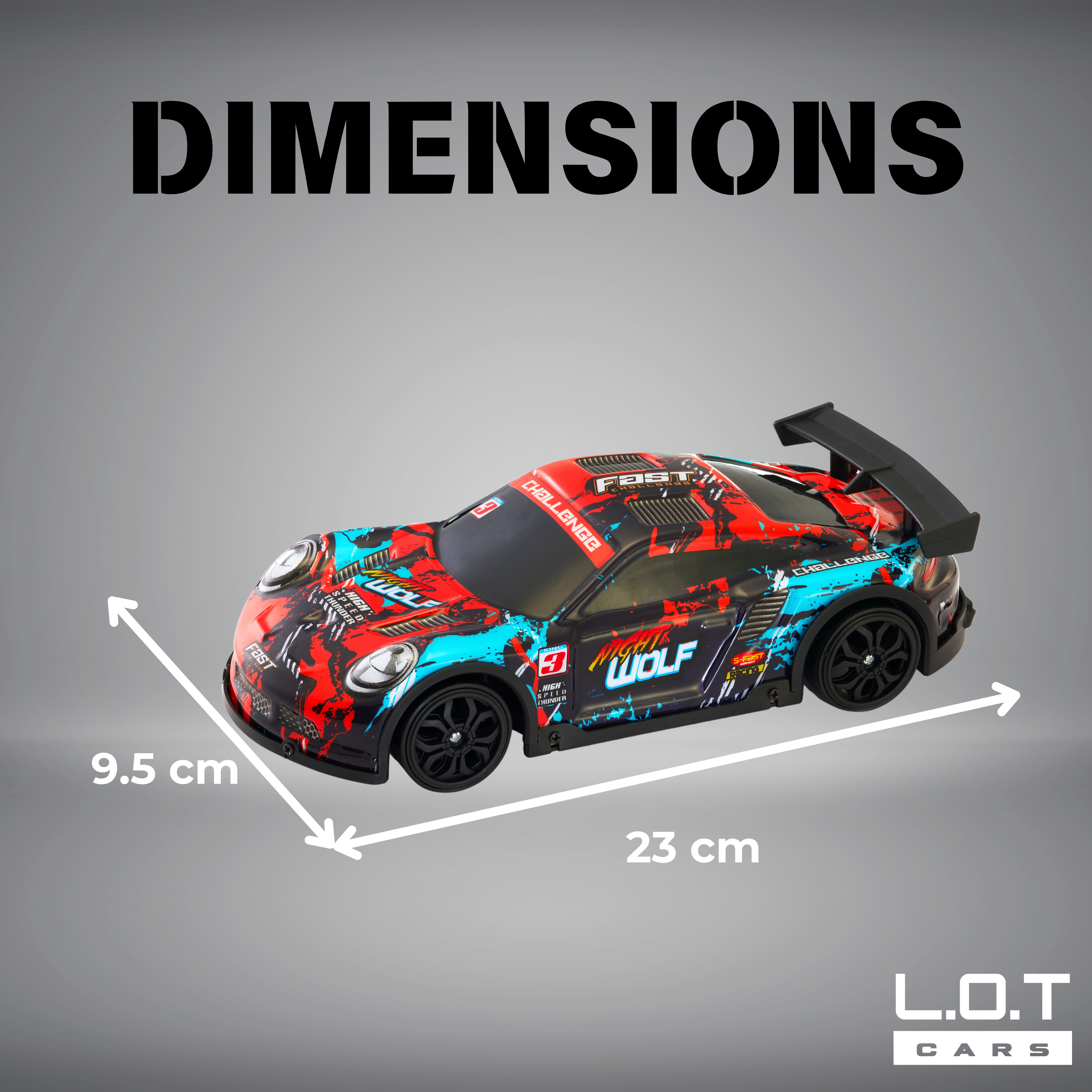 Night Wolf - Semi-Hobby Grade RC Drift Car