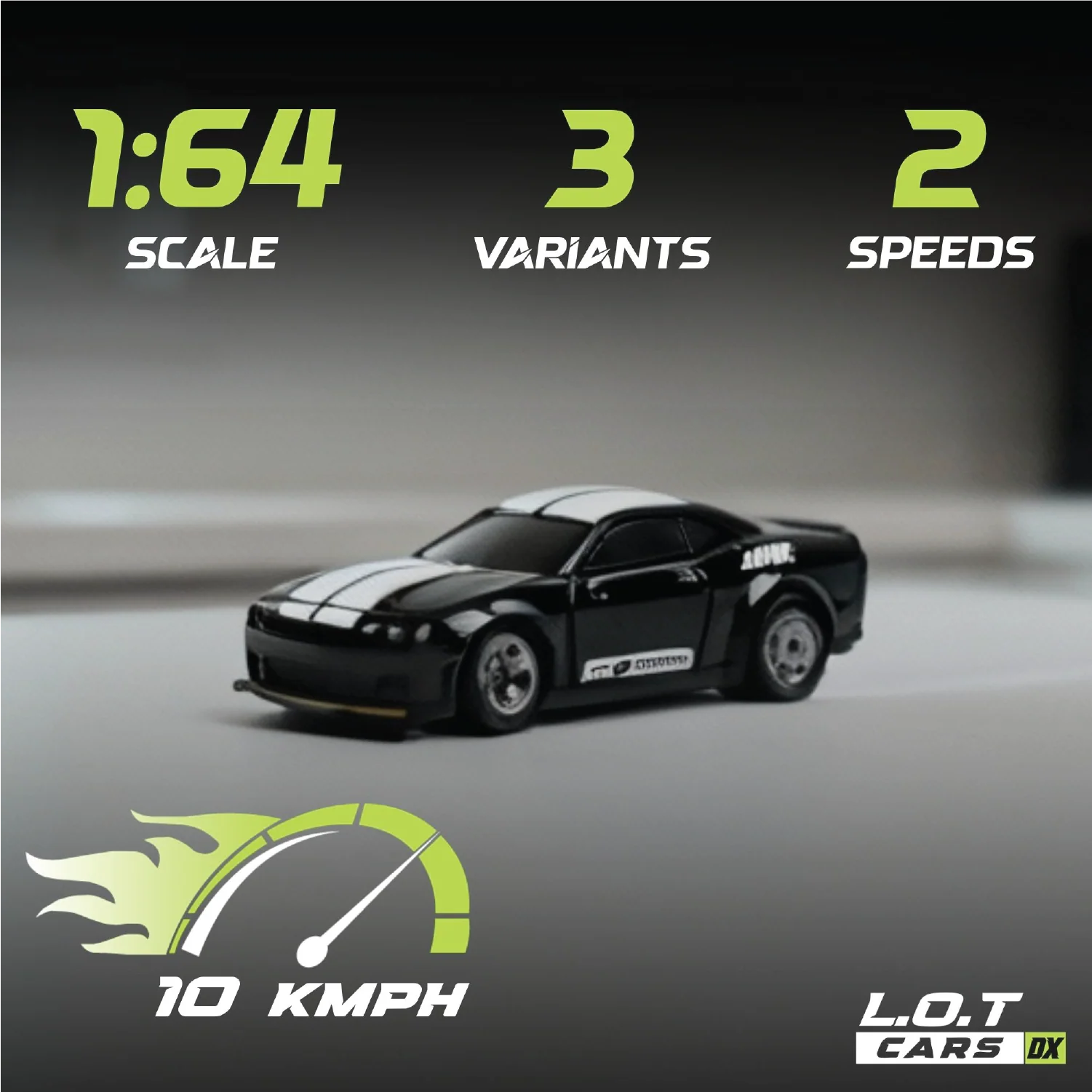 Nitro - 1:64 Scale Mini RC Drift Car