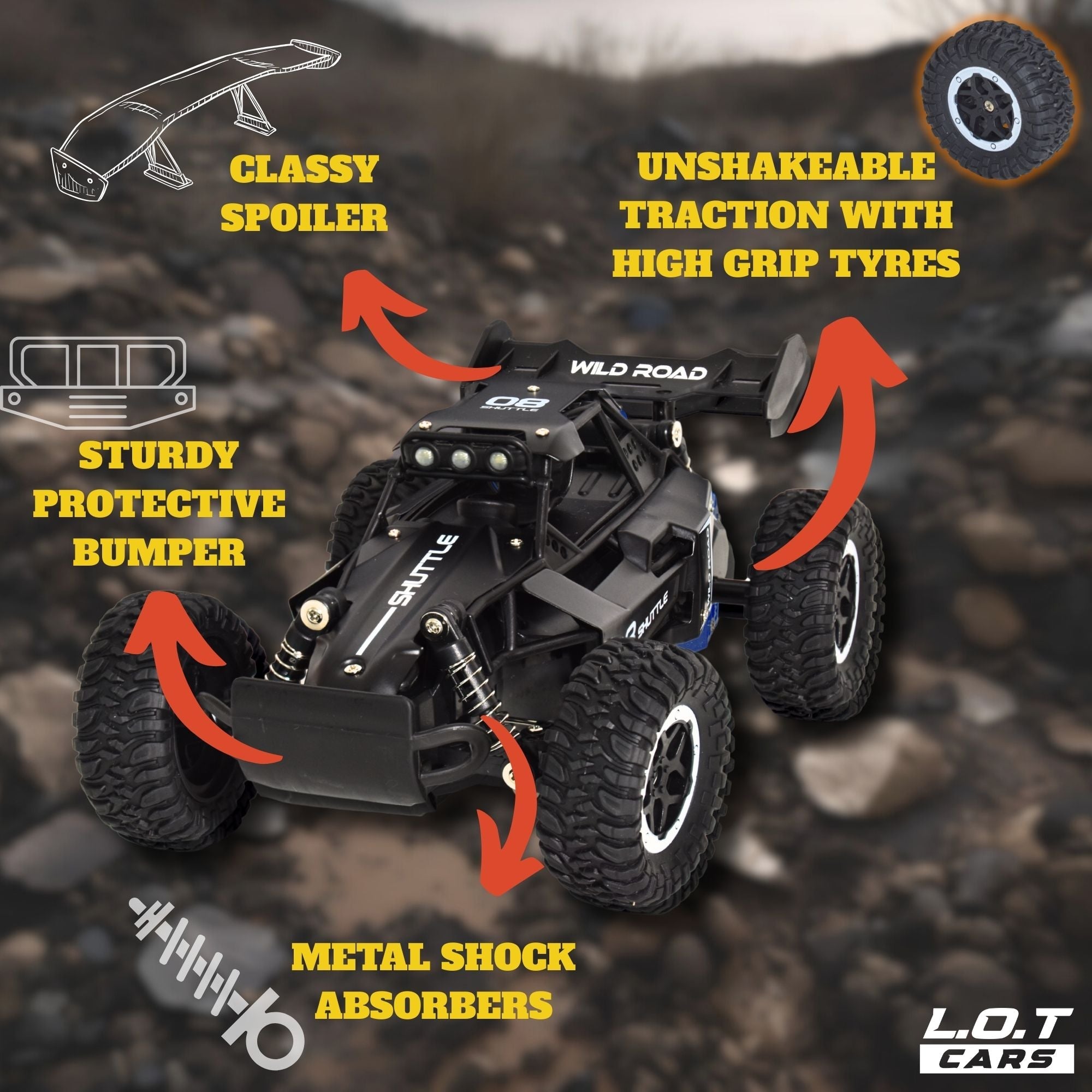 Shuttle - Off-Road Remote Control Car