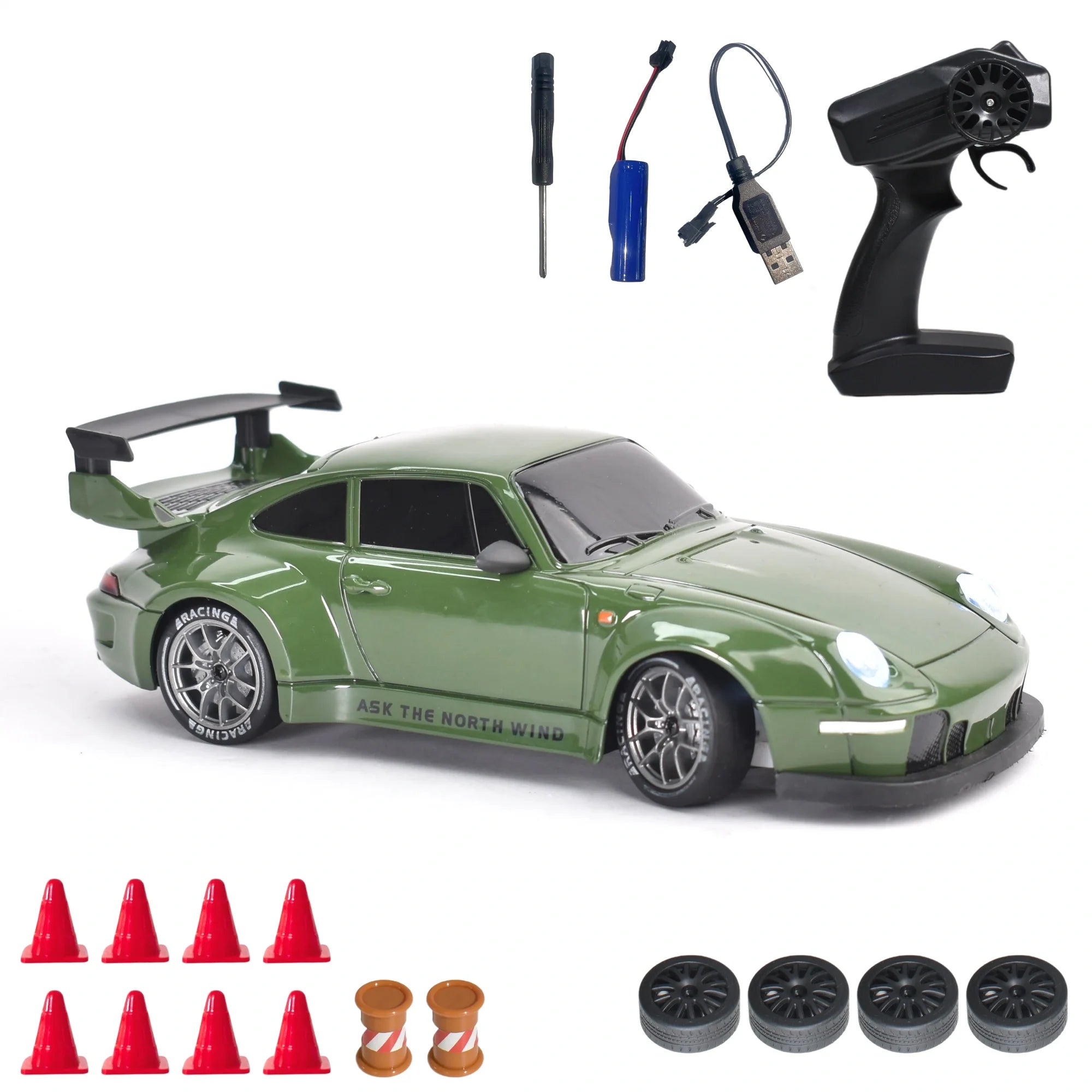 Flare - Semi-Hobby Grade RC Drift Car (Race and Burnout Variants)