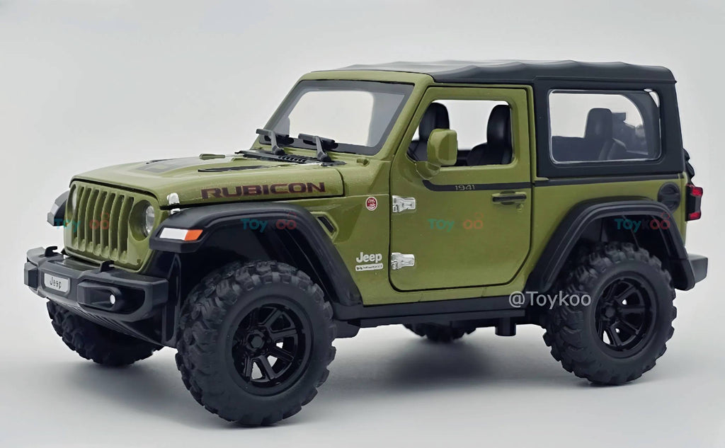 Jeep Wrangler Rubicon 1:24 diecast scale model car