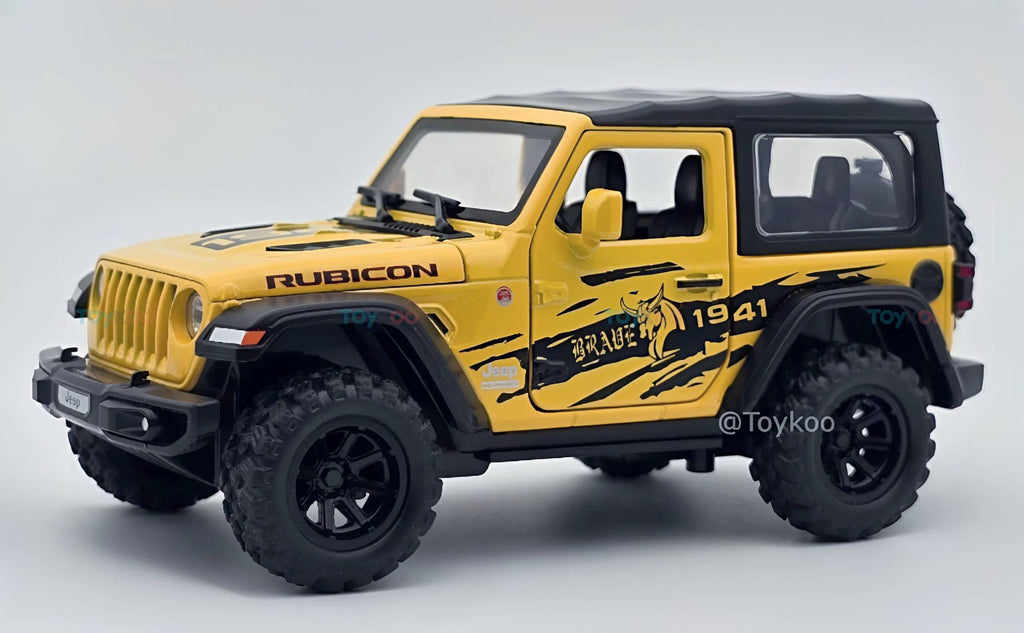 Jeep Wrangler Rubicon 1:24 diecast scale model car