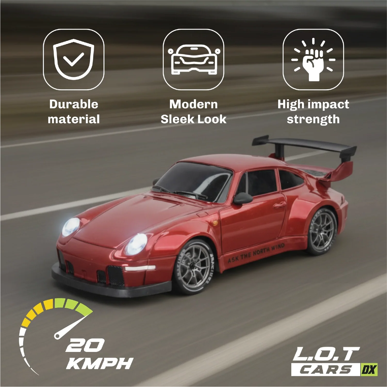 Flare - Semi-Hobby Grade RC Drift Car (Race and Burnout Variants)