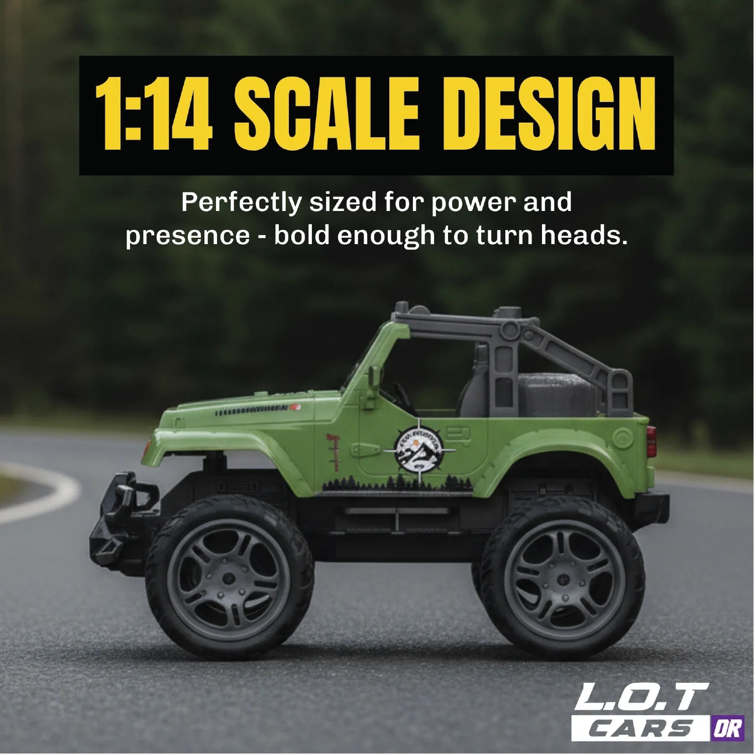 Knox - Semi-Hobby Grade Off Road Remote Control Jeep and RC Truck