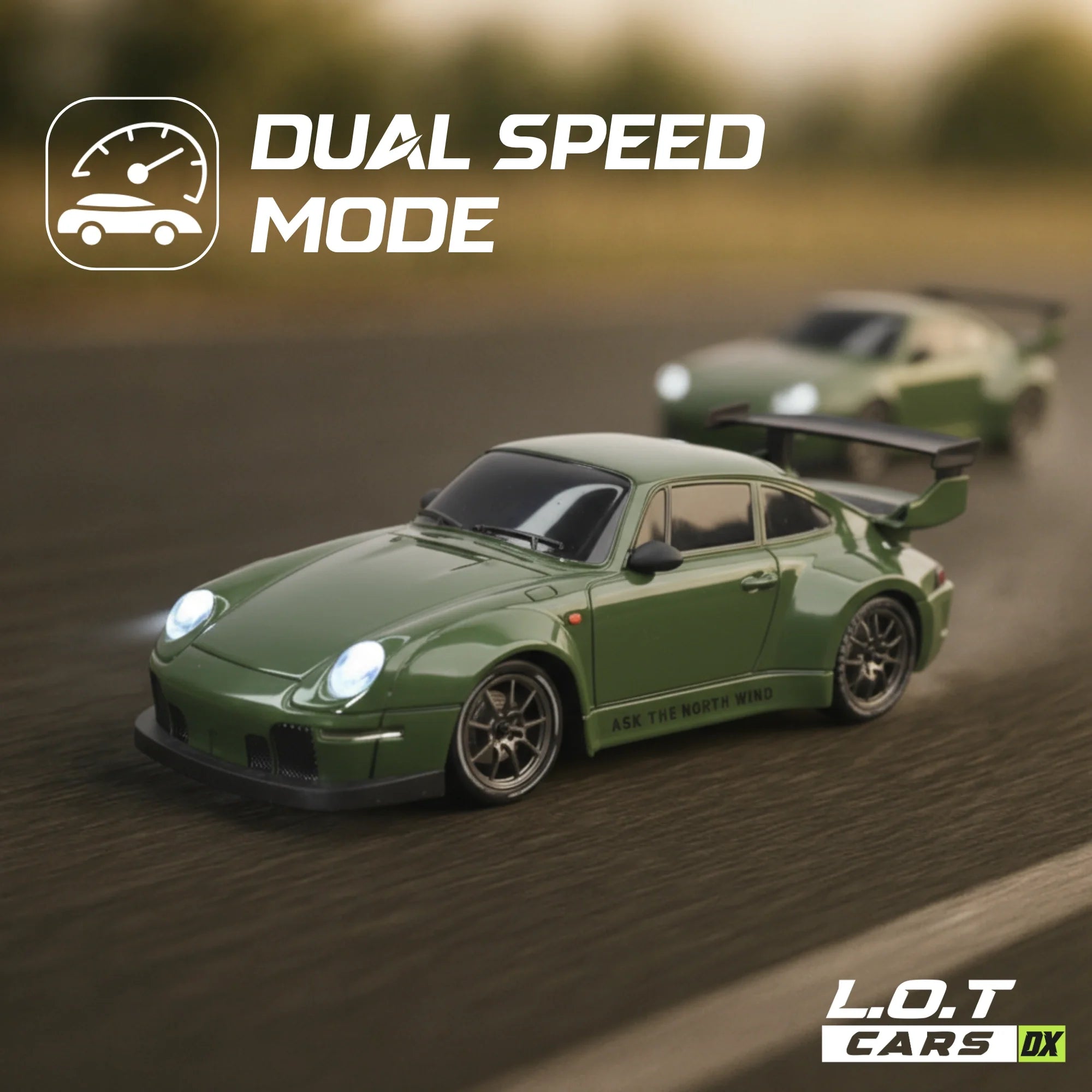Flare - Semi-Hobby Grade RC Drift Car (Race and Burnout Variants)